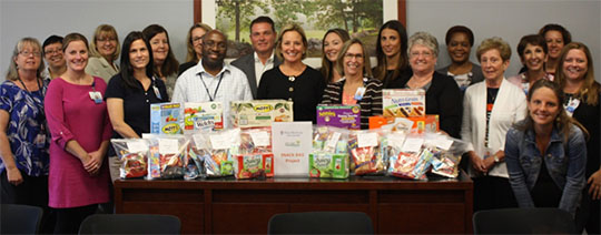 Chester County Hospital Snack Bag Project 2016